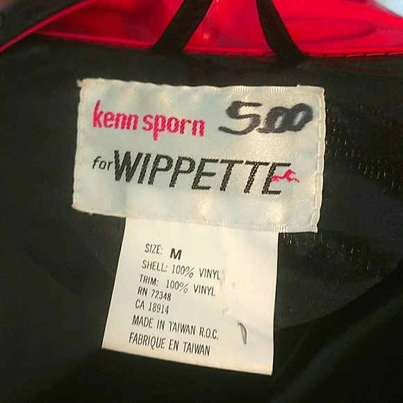 Kenn Sporn Wippette Raincoat Vinyl Black Neon - Picture 7 of 7